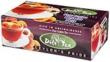 Dil's Royal Tea, Peach Tea, 100-Count Foil Envelopes (Pack of 2)