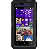 OtterBox Defender Series Case for HTC Windows Phone 8X - Retail Packaging - Black