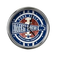 Penn State Chrome Clock