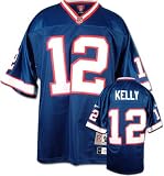 Jim Kelly Buffalo Bills Blue NFL Premier Throwback Jersey