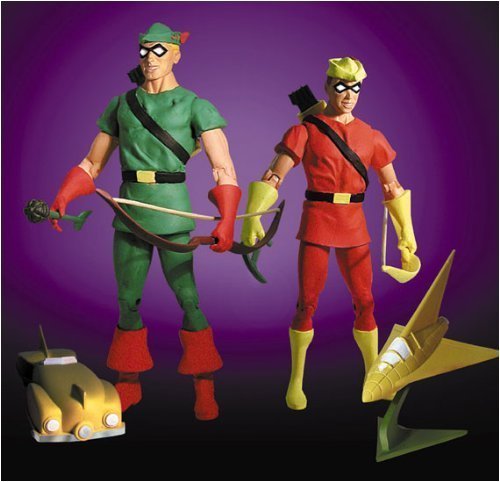 DC Direct Deluxe Action Figure Set Green Arrow and Speedy-image