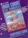 High Court Case Summaries on Corporations (Eisenberg)
