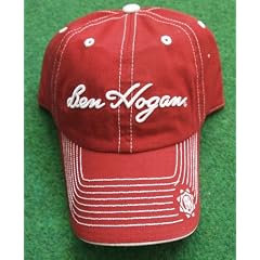 Ben Hogan Golf Cap Weinrot 100% Baumwolle