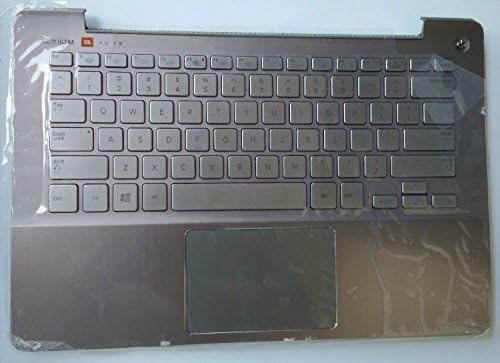 LRHKF New for Samsung np730U3E 740U3E NP740U3E US Keybard with Palmrest cover sliver