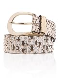 Guess - GUESS Gold Leopard Belt with Stones