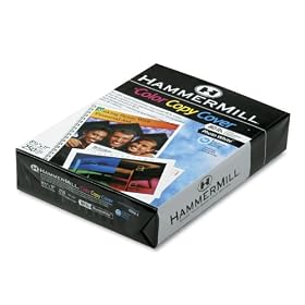 Hammermill 12002-3 Color Copy Cover Stock, 80-lb., 8-1 2 x 11, Photo White, 250 Sheets... by Hammermill