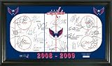 Highland Mint Washington Capitals 2009 Team Signature Rink Framed Print
