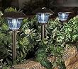 Westinghouse Set of 12 Premium LED Solar Lights w/ 3 Settings, Bronze