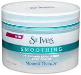 St. Ives Smoothing Mineral Therapy Body Polish, 8-Ounce Jars (Pack of 3)