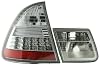 FK Automotive FKRLXLBM8021 LED Tail Lights for BMW 3 Series Touring (Typee E46) 1998 - 2005 Chrome