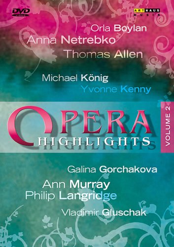 CD-Charts  DVD : Opera Highlights Vol. II - Ariodante, Billy Budd, The Fiery Angel, Xerxes, Peter Grimes, Cunning Little Vixen, Giulio Cesare, Eugene Onegin, Ruslan and Lyudmlla