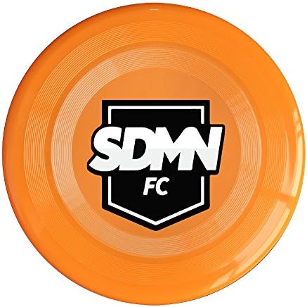 SidemenFC Plastic Flying Dics Sport Disc Orange