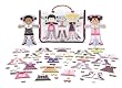Melissa & Doug Tops & Tights Magnetic Dress-Up Set