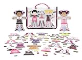 Melissa & Doug Tops & Tights Magnetic Dress-Up Set