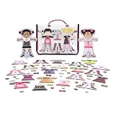 Melissa & Doug Tops and Tights Magnetic Dress-Up Set