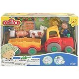 Caillou Pull Back Farm Tractor and Wagon Caillou Pull-Back Farm Tractor and Wagon