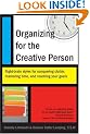Organizing for the Creative Person: Right-Brain Styles for Conquering Clutter, Mastering Time, and Reaching Your Goals