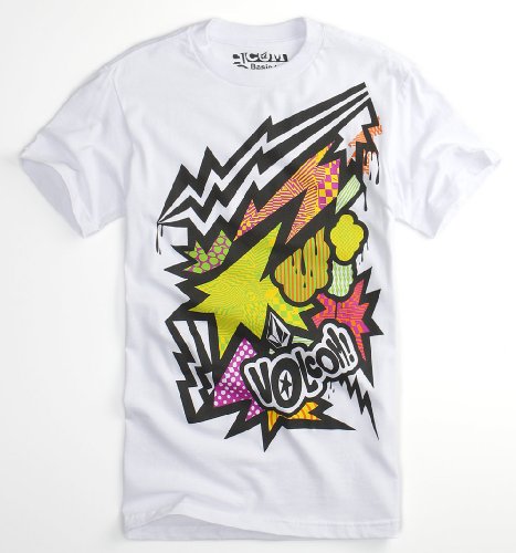 Volcom Kaboom Tee – White X Sml