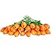 Luyue Artificial Silk Flower Mini Tulips Real Touch Flowers Bouquet for Wedding Party Decoration Pack of 12 (Sunset)