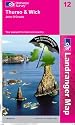 Landranger 12 ~ Thurso & Wick (The Outstanding All Weather Map)