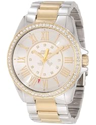 Juicy Couture Womens 1901010 Stella Two Tone Bracelet Watch