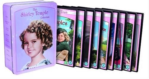 CD-Charts  DVD : Shirley Temple Collection - Captain January/Dimples/Littlest Rebel/The Little Colonel/Baby Take A Bow/Bright Eyes/Rebecca Of Sunnybrook Farm/Just Around The Corner/Susannah Of The Mounties