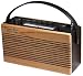 Produkt-Bild: Roadstar TRA-1967 Kofferradio UKW Radio mit AUX im RetroDesign Schwarz