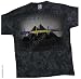 Pink Floyd "Pyramids" black tie-dye t-shirt