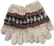 Handmade Pure Alpaca Natural Fiber Gloves - Andean Sand (Women/medium) Handmade Pure Alpaca Natural Fiber Gloves - Andean Sand (Women/medium)