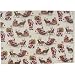 Santa Claus on Sled Poster Decoupage Gift Wrap 20 x 28 "