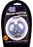 University of North Carolina SportClip Earphones with Wind Up Storage Case for MP3, CD, DVD Players, Blue