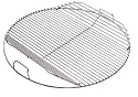 Weber 70615 Hinged Cooking Grate, Replacement Grate for Weber's One-Touch, Master-Touch, Bar-B-Kettle and Performer grills