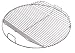 Outdoor Living : Weber 70615 Hinged Cooking Grate, Replacement Grate for Weber's One-Touch, Master-Touch, Bar-B-Kettle and Performer grills