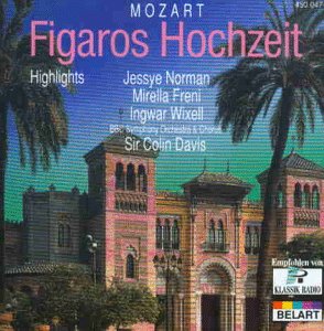 Belart (Universal) Mozart: Figaros Hochzeit (Highlights)