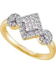0.48CTW DIAMOND FASHION RING