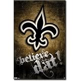 Trends New Orleans Saints Believe Dat Logo 22 X 34 Poster