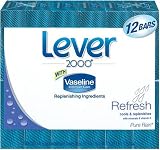 Lever 2000 Moisturizing Bar, Pure Rain, 4.5-Ounce Bars in 12-Count Packages (Pack of 2)