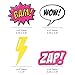 Big Dot of Happiness Bam Girl Superhero - DIY Shaped Baby Shower or Birthday Party Cut-Outs - 24 Count