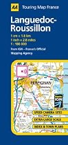 Languedoc-Roussillon (AA Road Map France Series)