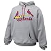 Nike St Louis Cardinals Ash Pre-Game Hoody Sweatshirt