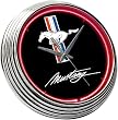 On The Edge 259092 Neon Clock (Mustang Pony)