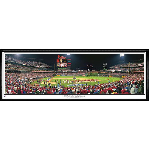 Buy Everlasting Images Philadelphia Phillies 2008 World Series Champions Standard Framed Panoramic -... by Everlasting Images