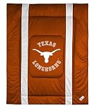 Texas Longhorns Twin Size Sideline Comforter