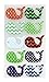 Sticko Sticker Themed-Patterned Whales 52-00255, Other