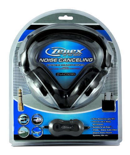 Zenex NC5289 Noise Canceling Stereo Headphones Zenex NC5289 Noise Canceling Stereo Headphones