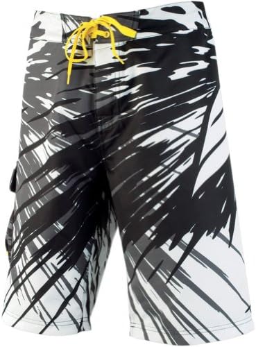 Slippery Solar Men's Boardshorts Surfing Pants - Grey / Size 32