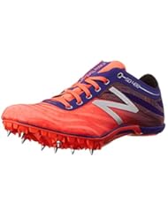 Shoes: New Balance Womens SD400V3 Track Spike, Orange/Purple, 7.5 B US - New Balance