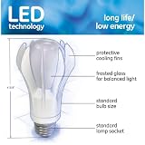 GE 62180 9-Watt LED Soft White A19 Light Bulb