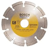 Bosch DB541 Premium Plus 5-Inch Dry Cutting Segmented Diamond Saw Blade with 7/8-Inch Arbor for Masonry