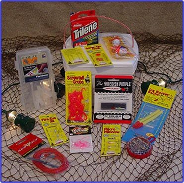 Panfish Bucket - O - Tackle / Fishing Gift Basket